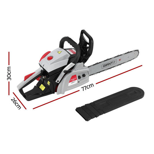 Giantz 42CC Petrol Chainsaw 16'' Bar Chain Saw Lightweight for Pruning Cutting