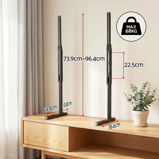 Artiss Universal TV Stand for 24-86 inch TVs LED Screen Table Top Desktop Mount