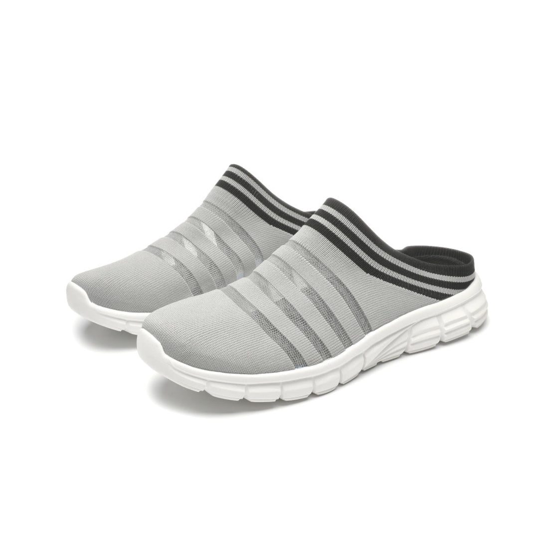 MEN'S BIRD'S NEST HALF-SANDALS 4555 - MEN - Grey / AUS Ladies14/Men12/EU46/29.5cm