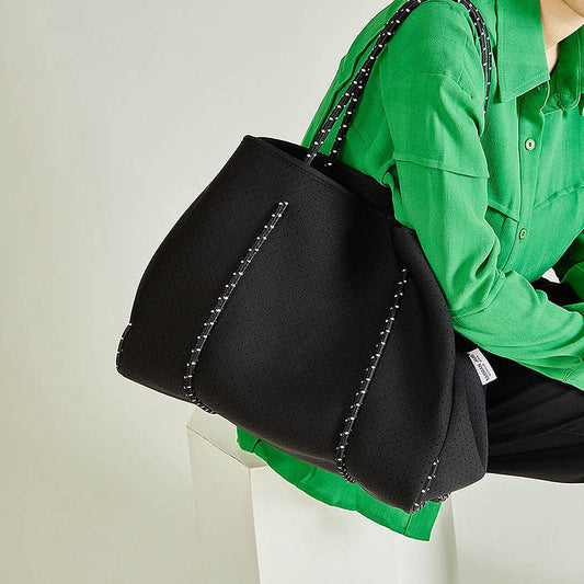 DAILY BEACH BAG-BLACK TB7080