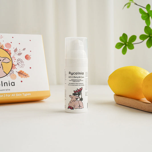 Rycolnia Lanolin & Rosehip Oil Cream 50g