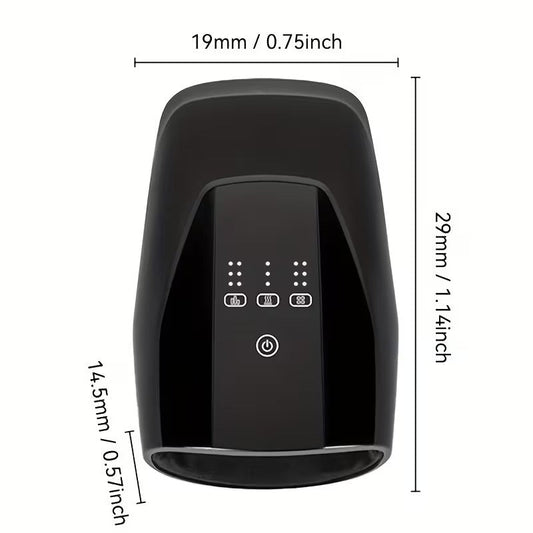 NNETM Ergonomic Hand Massager with Heat & Vibration