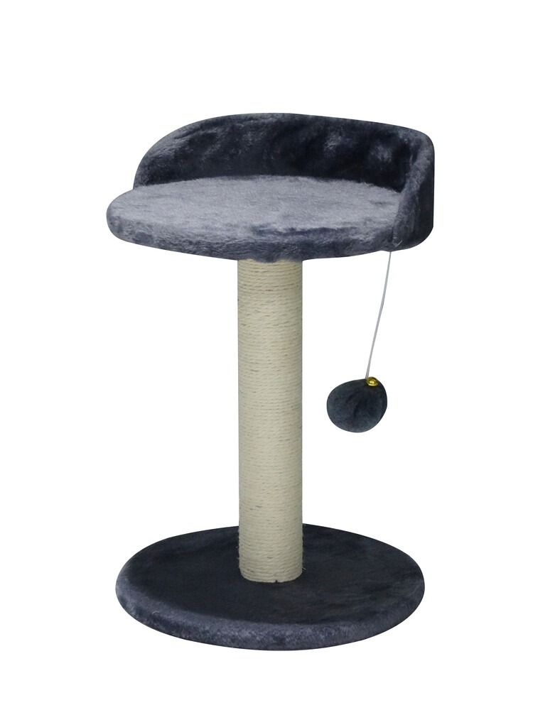 CARLA HOME Cat Tree Tower for Indoor Cats with Plush Perch, Sisal Scratching Post & Hanging Ball Toy for Kittens or Small Breeds