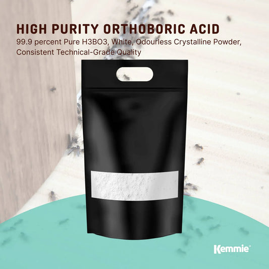 20Kg Boric Acid Powder 99.9% Pure - Soluble Orthoboric Acid H3BO3