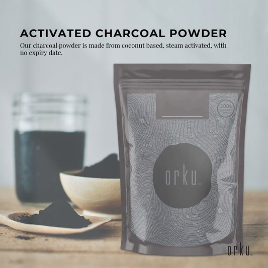 Orku 2Kg Activated Carbon Powder Coconut Charcoal - Water Filtration