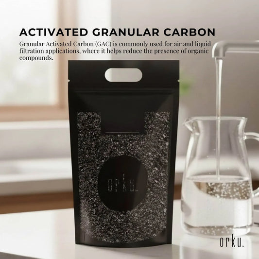 5Kg Granular Activated Carbon GAC Coconut Shell Charcoal - Water Air Filtration