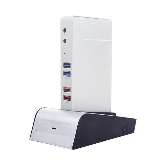 Winstars USB3.0 Multi-task Dual Video Docking Station with HDD Docking Base