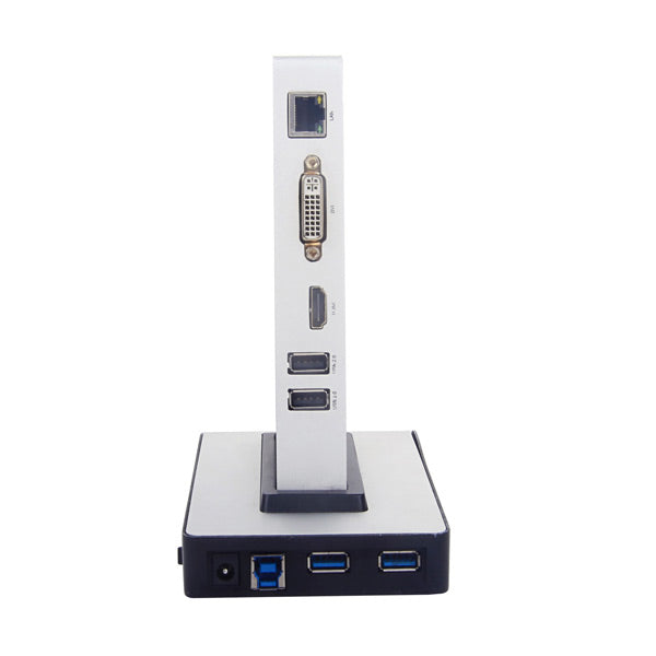 Winstars USB3.0 Multi-task Dual Video Docking Station with HDD Docking Base