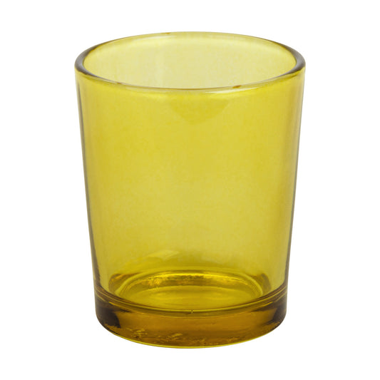 20 Pack Yellow Glass Votive Candle Holders Table Centreoieces Xmas Wedding Anniversary Event Recption Party Function or Home Decor