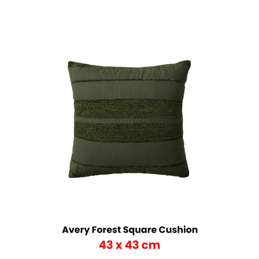 Bianca Avery Forest Square Filled Cushion 43 x 43cm