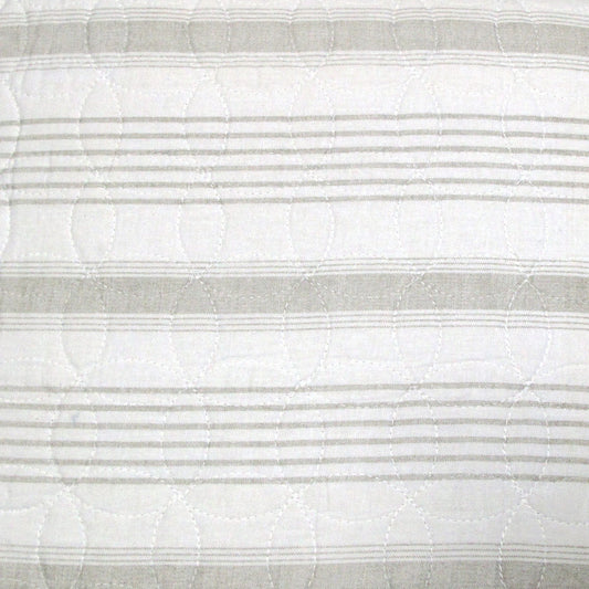Brighton Road Regatta Stone Quilted Quilt Cover Set Queen