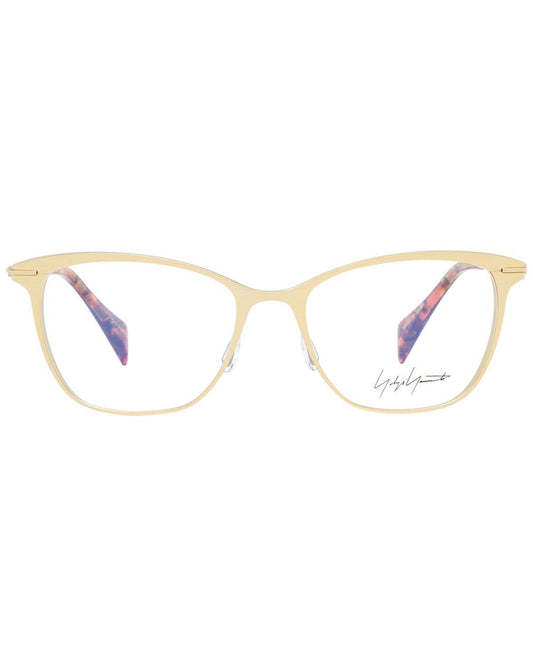 Yohji Yamamoto Women's Gold Optical Frames - One Size