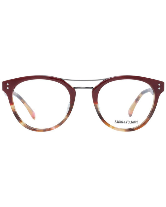 Zadig & Voltaire Women's Red Optical Frames - One Size