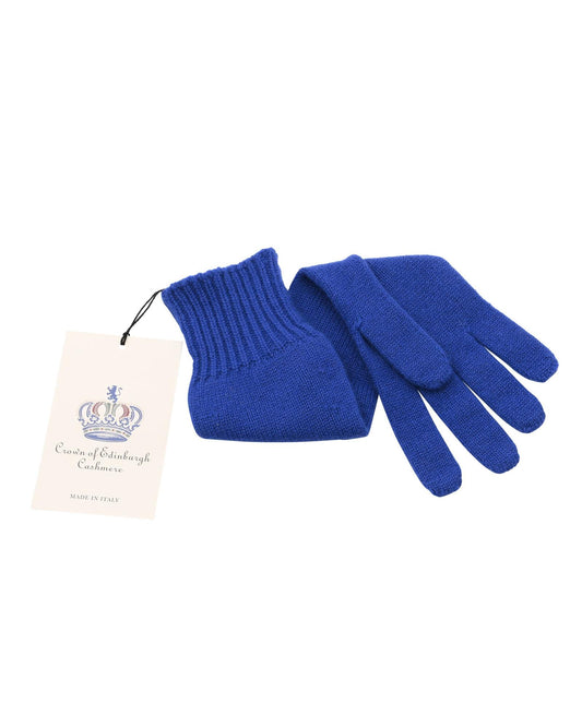 Luxury Cashmere Womens Long Gloves - M