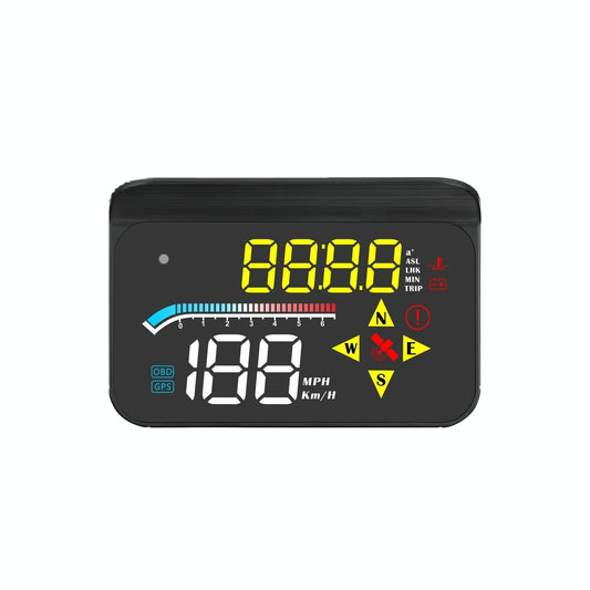 Car Hud Head Up Display Gps Speed Meter Obd2 Diagnostic Tool