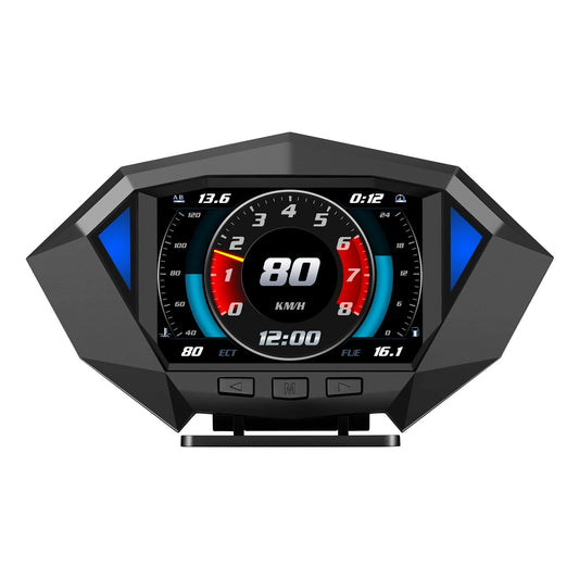 Smart Car Obd2 Gps Hud Speedometer 3.5 Inch Display