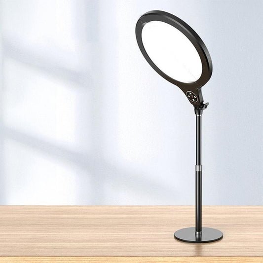 26cm Live Broadcast Beauty Light Bracket - Medium Version for Desktop Photography