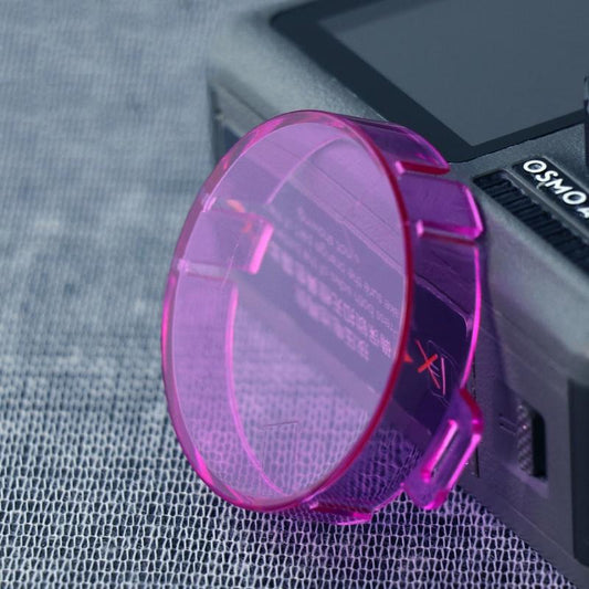 Round Lens Filter for Dji Action Camera - Pink
