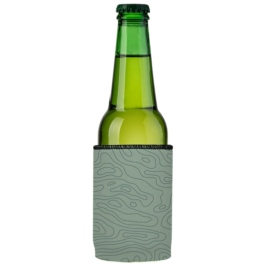 Topographic Map Stubby Cooler 2-Pack - Standard