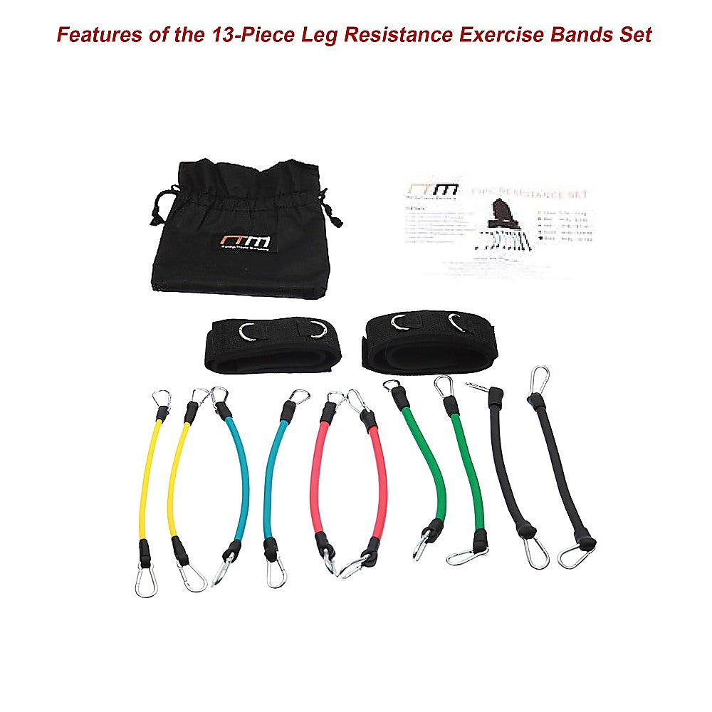 bandes élastiques gymnastique musculation jambes bras