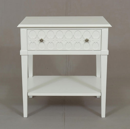 Kioloa Bedside Table w 1 Drawer 70cm