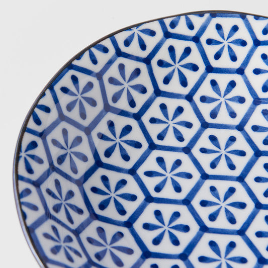 Pasta Bowl 20.5cm Flower Design