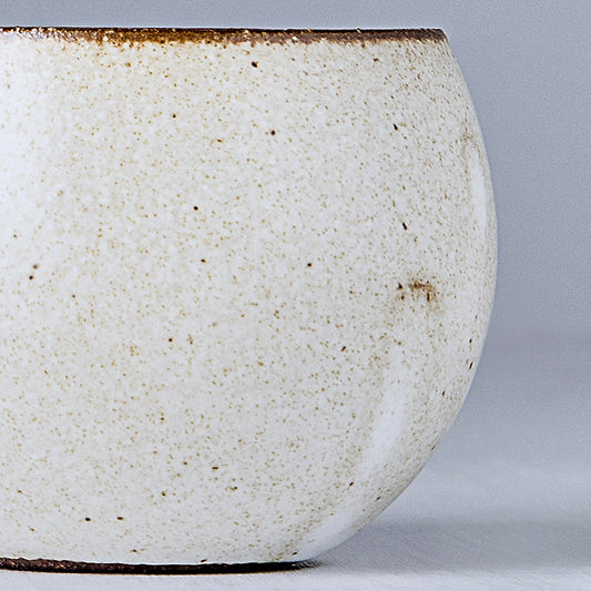Cup Round 180ml Oatmeal Glaze