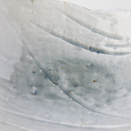 Bowl Rock 22cm Grey Glass Glaze