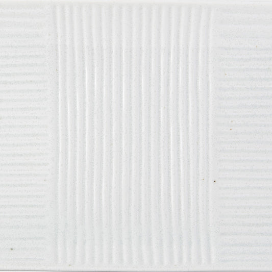 Sushi Plate 21cm Line White Design