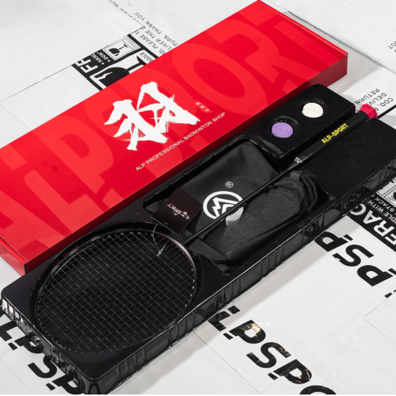 NNEOBA Wave Legal Original Torsion Frame Badminton Racket