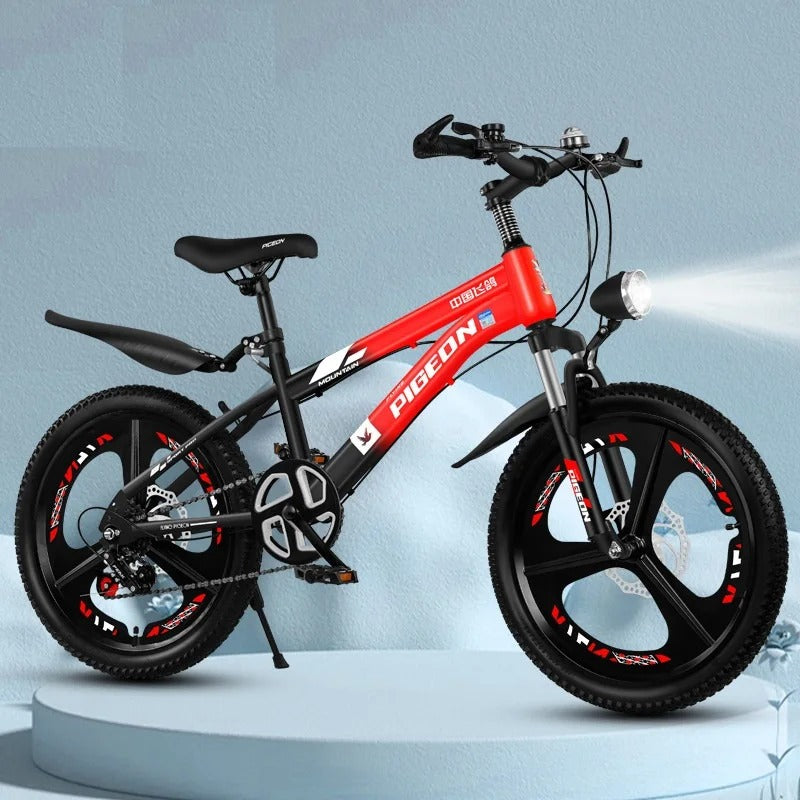 NNEOBA Children's Mountain Bike with Shock Absorption