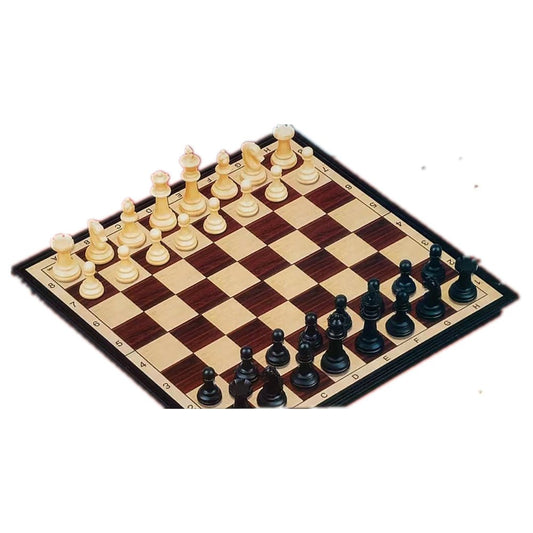 Chess game set with magnet box - Black and white