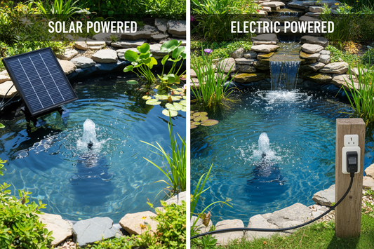 Solar vs. Electric Water Pumps: The Ultimate Guide to Saving Money on Your Pond