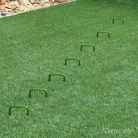 Prime Turf Artificial Grass 100pcs Synthetic Pins Fake Lawn Turf Weed Mat Pegs Joining Tape