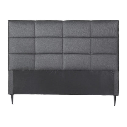Artiss Bed Headboard Double Bedhead Linen Fabric Charcoal