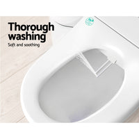 Cefito Non Electric Bidet Toilet Seat Cover Bathroom Spray Water Wash D Shape