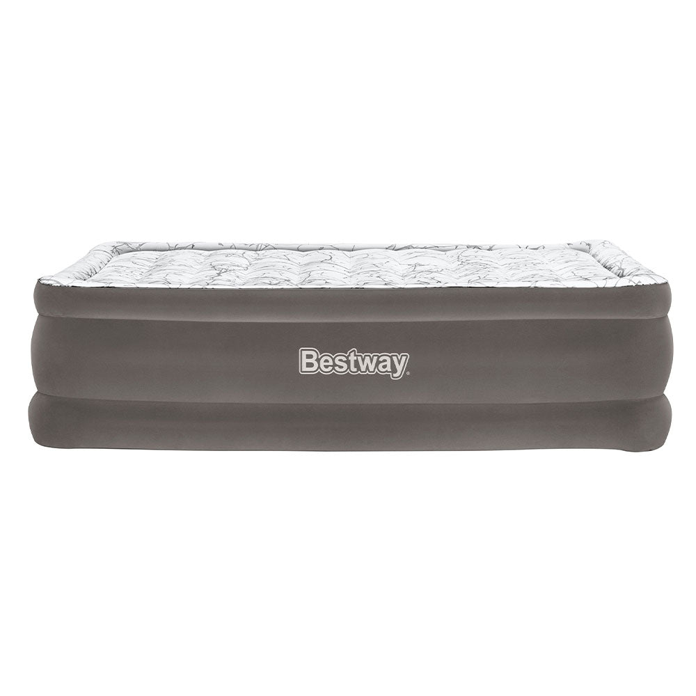 Bestway Air Mattress Queen Inflatable Bed 56cm Airbed Grey