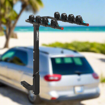 Giantz 4 Bicycle Carrier Bike Rack Car Rear Hitch Mount 2" Towbar Foldable,Giantz 4 Bicycle Carrier Bike Rack Car Rear Hitch Mount 2" Towbar Foldable