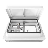 Weisshorn Caravan Roof Vent Fan Air Exhaust Hatch 12V RV Motorhome Camper White