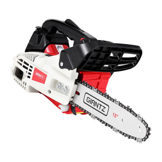 Giantz 25cc Petrol Chainsaw 10" Bar E-Start Tree Pruning Chain Saw