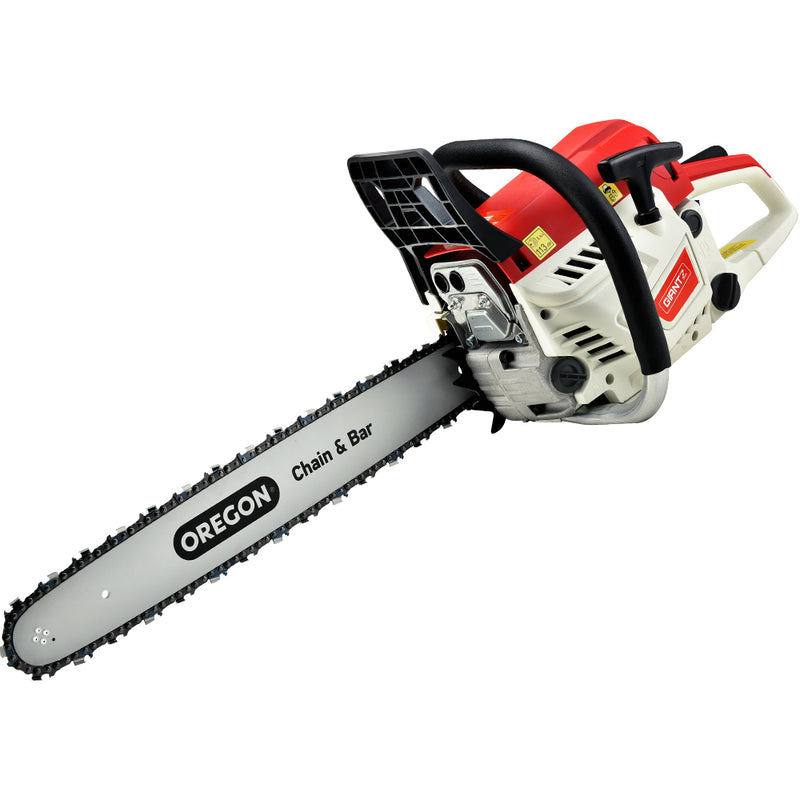 Giantz Chainsaw Petrol 52CC 20" Oregon Bar Commercial E-Start Pruning Chain Saw
