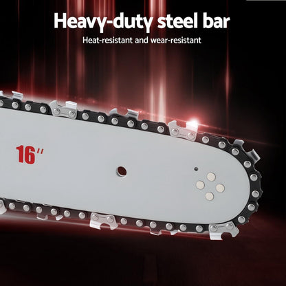 Giantz 42CC Petrol Chainsaw 16'' Bar Chain Saw Lightweight for Pruning Cutting