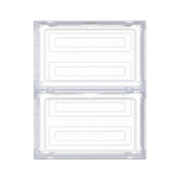 Artiss Shoe Box Rack DIY Set of 2 Stackable Magnetic Door