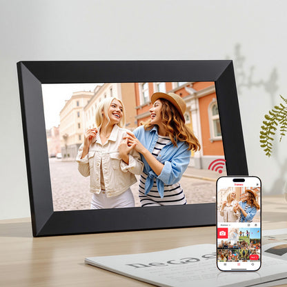 Artiss Digital Photo Frame 10.1 Inch WIFI Touch-Screen Picture Video Player 32G