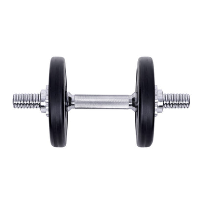 Everfit 10kg Dumbbell Set Weight Plates Dumbbells Lifting Bench