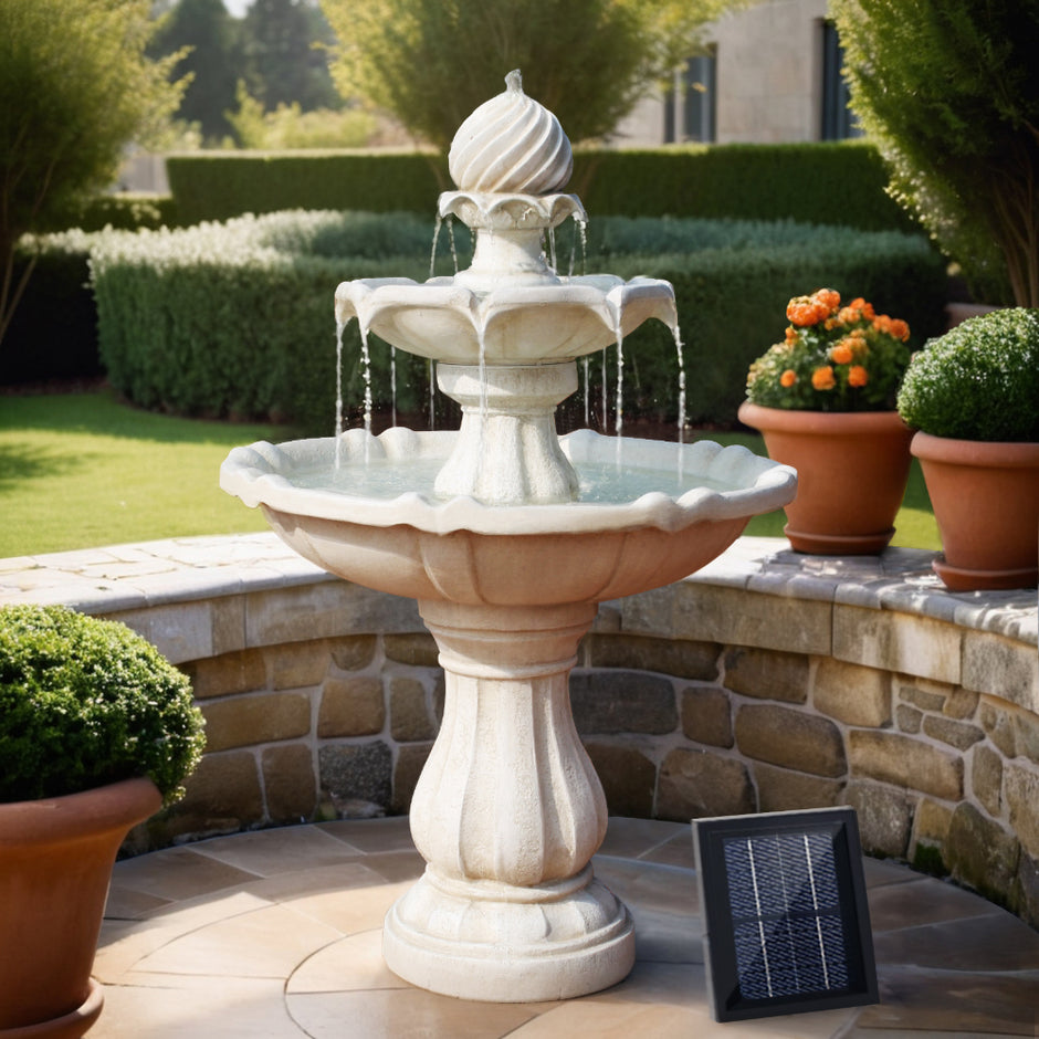 Solar Water Features & Fountains for Australian Gardens - Vinbiru