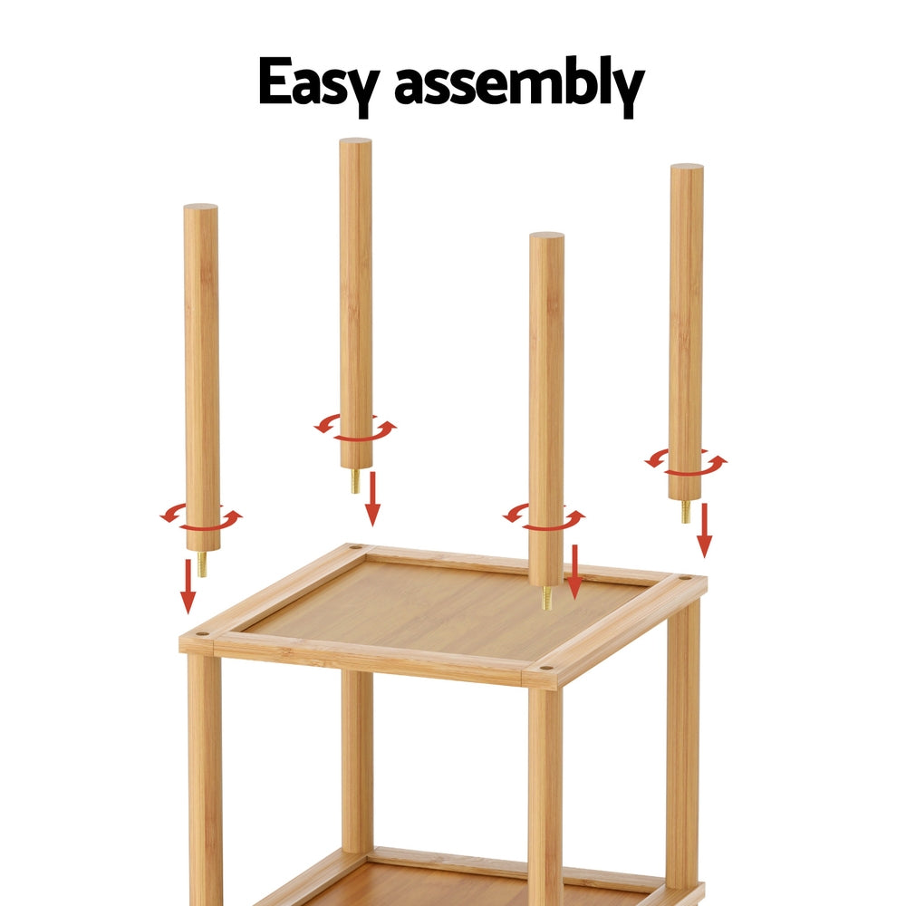 Artiss Shoe Rack 8-tier 8 Pairs Stackable