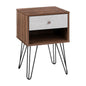 Artiss Bedside Table 1 Drawers with Shelf - LARS