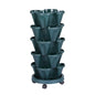 Green Fingers Garden Bed 5 Tier Vertical Garden Strawberry Stackable Planters Herbs Petunias