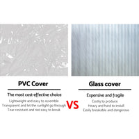 Green Fingers Greenhouse 4 Tiers Mini Green House Garden Bed Planter Box 1.6x0.7x0.5M